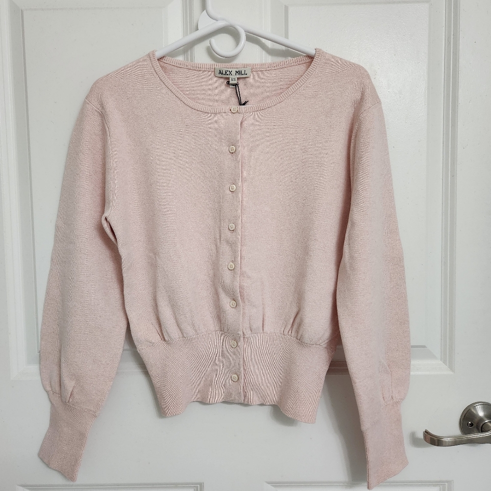 NWT Alex Mill - Louisa Cardigan in Cotton Cashmere